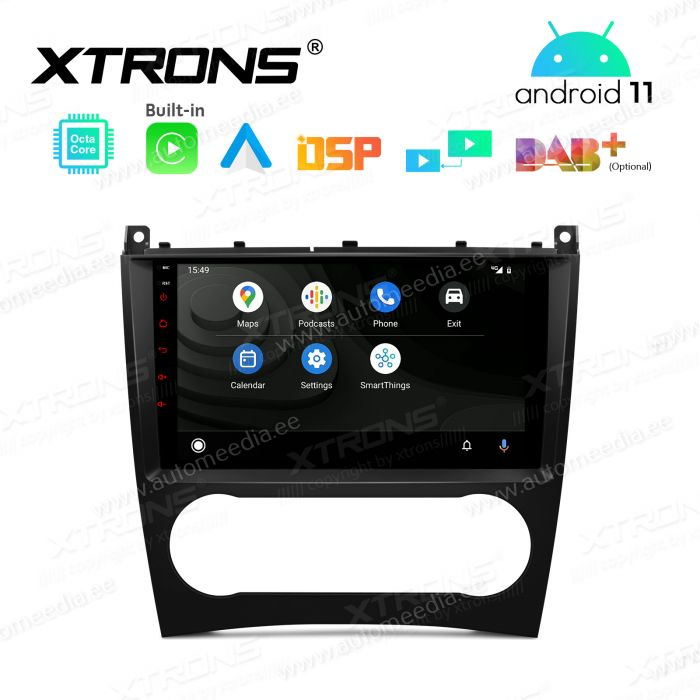 Mercedes-Benz CLK (2005-2006) | C-Class (2004-2007) | G-Class (2005-2008) mudelipõhine Android 12 GPS autoraadio ja multimeedia keskus