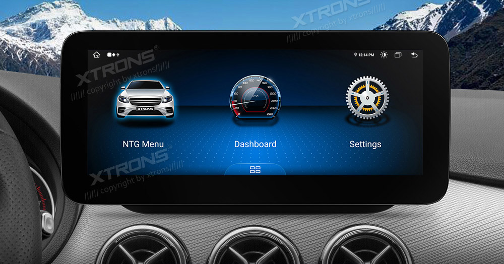Mercedes-Benz B Class | W246 | 2015-2019 (NTG5.0)  XTRONS QAM1250M12BL merkkikohtainen Android GPS multimedia näyttö