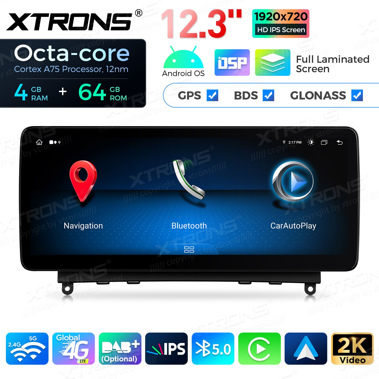 Mercedes-Benz C-Class | W204 (2008-2010) | NTG4.0 (2007-2010) Android 13 Car Multimedia Player with GPS Navigation