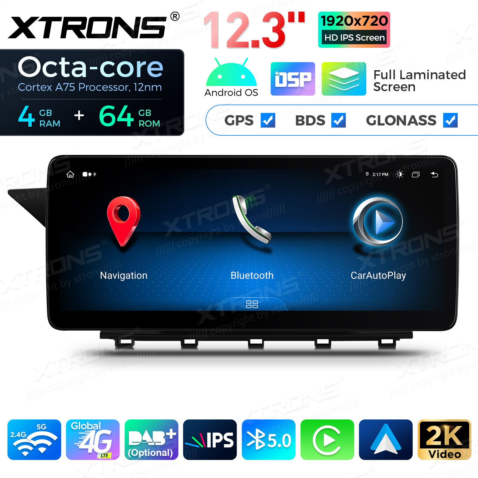 Mercedes-Benz GLK Class X204 | 2008 - 2012 (NTG4.0) Android 13 Car Multimedia Player with GPS Navigation