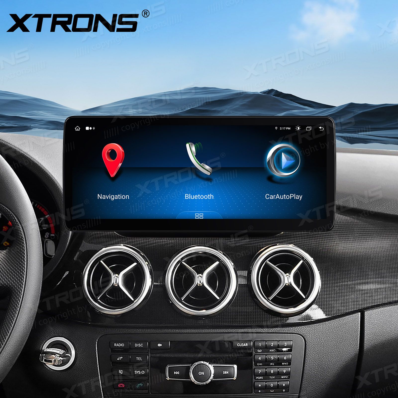 Mercedes-Benz B Class | W246 | 2011-2014 (NTG4.5) kahesüsteemne, originaalraadio säilitav Android 13 GPS autoraadio ja multimeedia keskus