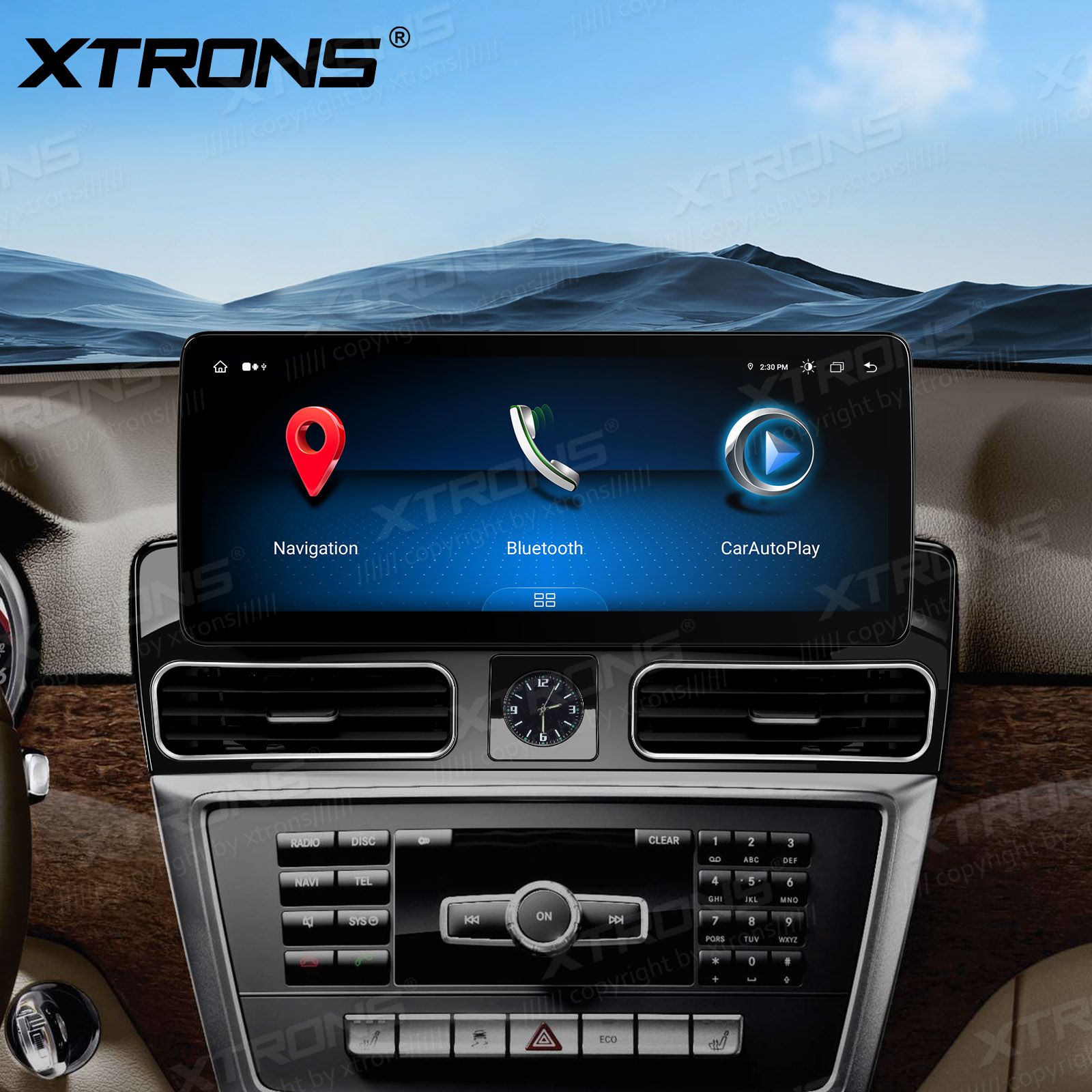 Mercedes-Benz ML W166 | GL X166 | 2012-2015 | NTG 4.5 kahesüsteemne, originaalraadio säilitav Android 13 GPS autoraadio ja multimeedia keskus