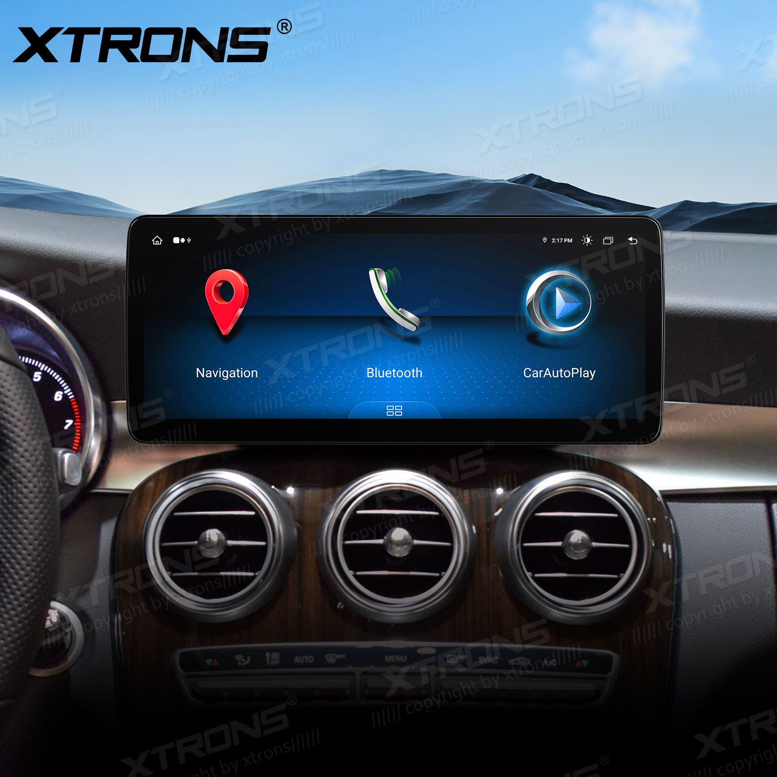 Mercedes-Benz V-Class (2015-2018) | C-Class | GLC | NTG5.0 | NTG5.2 Kahesüsteemne, originaalraadio säilitav Android 13 GPS autoraadio ja multimeedia keskus