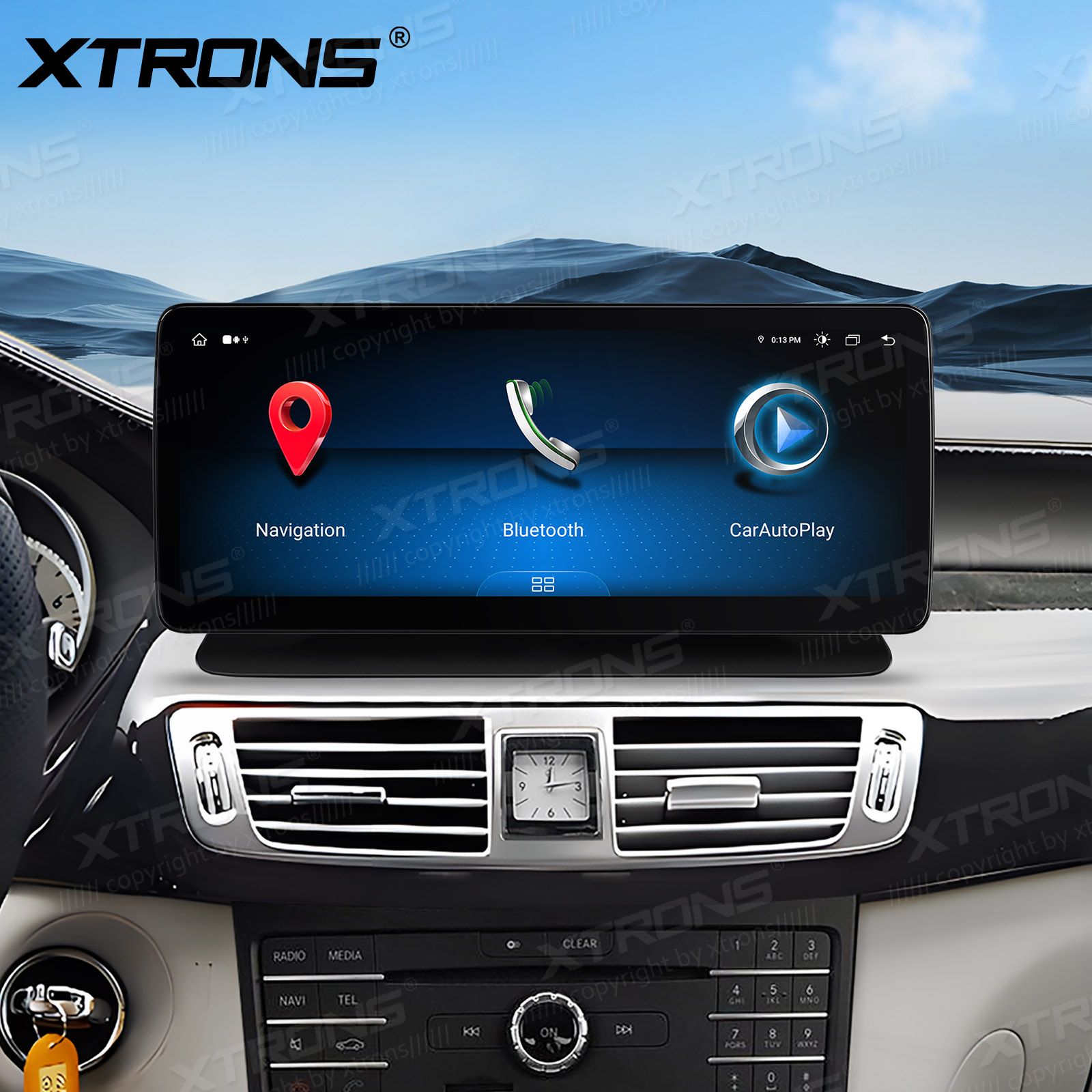 Mercedes-Benz CLS Class | 2014 - 2017 (NTG5.0) Mudelipõhine Android 13 GPS autoraadio ja multimeedia keskus