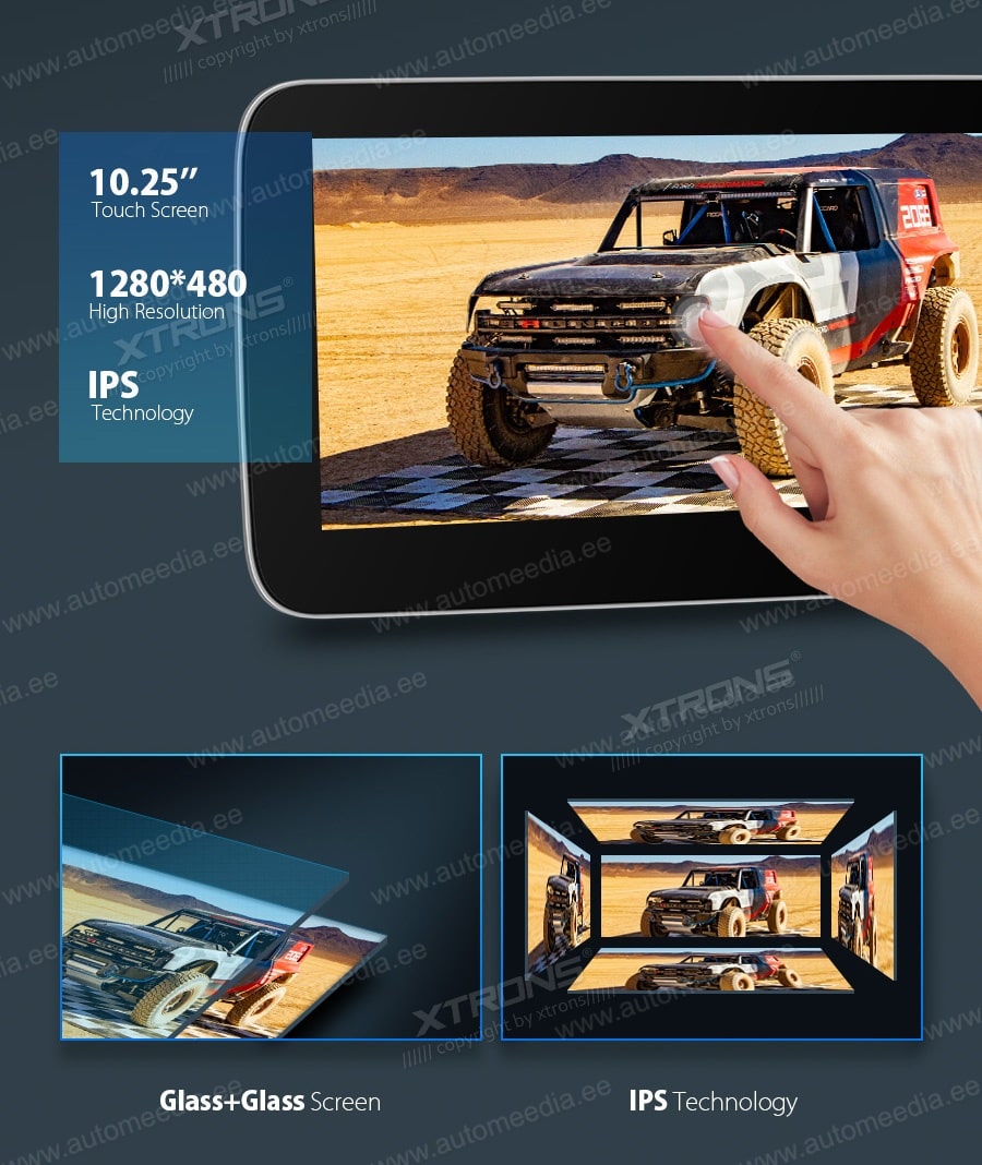 Mercedes-Benz A-Class (2013-2015) | GLA | GLC | W176 | C117 | X156 | NTG4.5 | NTG4.7  XTRONS QM1045AS XTRONS QM1045AS Сенсорный экран 1080P Full HD