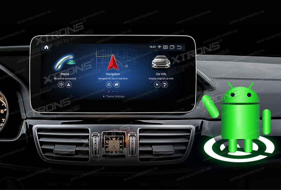 Mercedes-Benz E-Class (2013-2014) | W212 | NTG4.5 | NTG4.7  XTRONS QM1045E_LS Mudelikohane android multimeediakeskus gps naviraadio