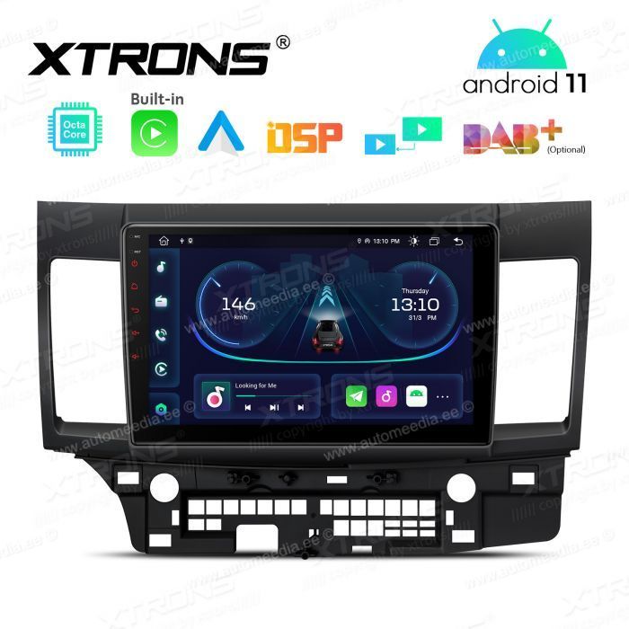 Mitsubishi Lancer (2007-2017) Android 11 Car Multimedia Player with GPS Navigation