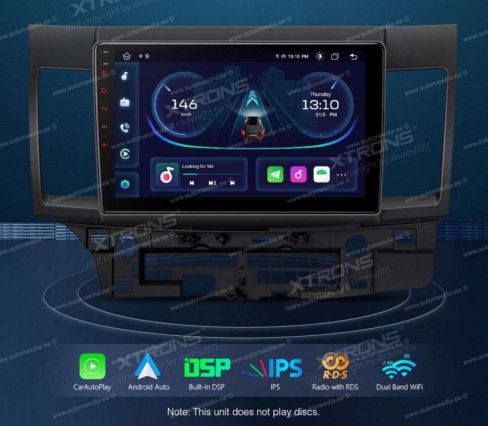 XTRONS PEP11LSM Mudelikohane android multimeediakeskus gps naviraadio