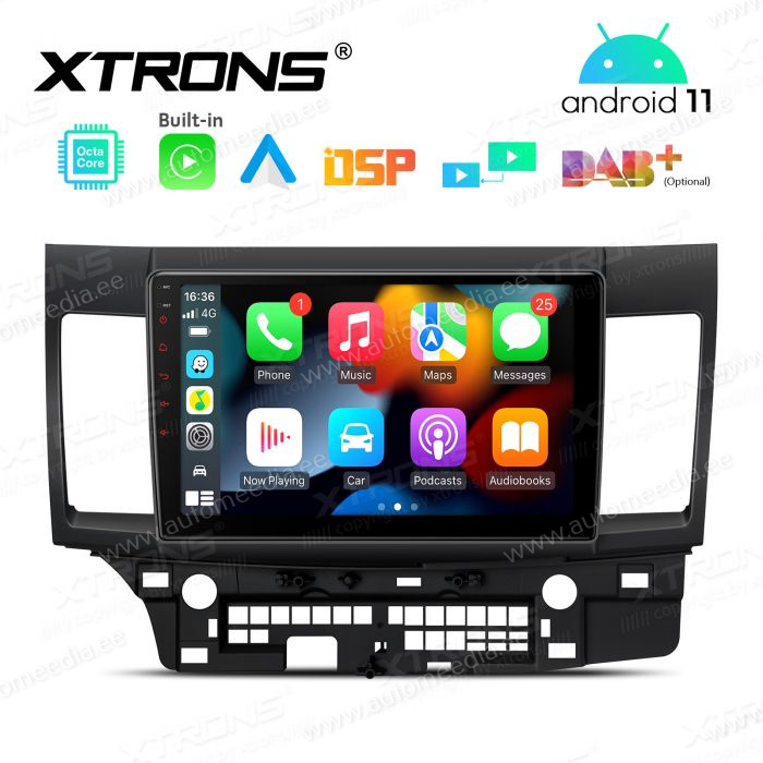 Mitsubishi Lancer (2007-2017) mudelipõhine Android 12 GPS autoraadio ja multimeedia keskus