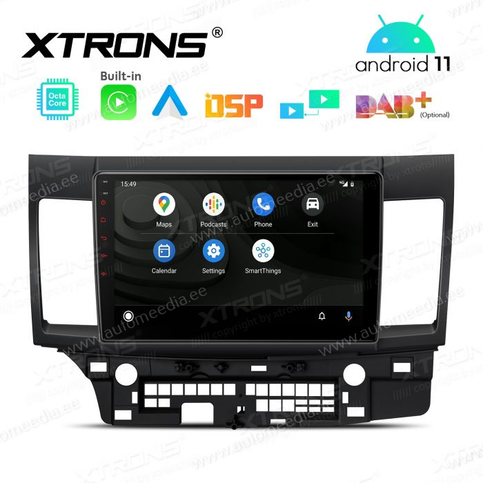 Mitsubishi Lancer (2007-2017) mudelipõhine Android 12 GPS autoraadio ja multimeedia keskus
