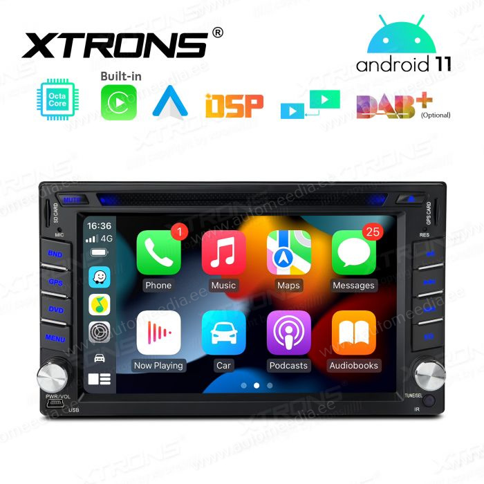 Nissan Qashqai | Juke | Navara | Patrol | 2007-2011 mudelipõhine Android 12 GPS autoraadio ja multimeedia keskus