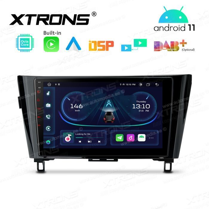 Nissan Qashqai (2016-2019) Android 11 Car Multimedia Player with GPS Navigation