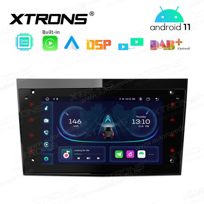 Opel Astra | Zafira | Meriva | Vectra (2004-2012) Android 12 auto GPS radio ja multimedia näyttösoitin