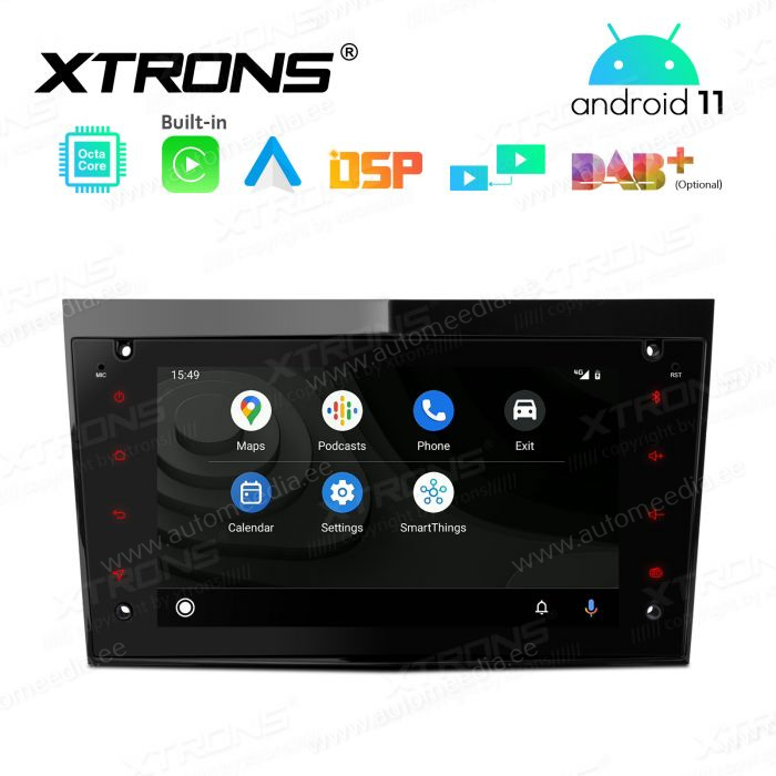 Opel Astra | Zafira | Meriva | Vectra (2004-2012) mudelipõhine Android 11 GPS autoraadio ja multimeedia keskus