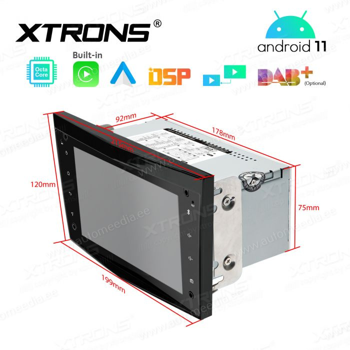 Opel Astra | Zafira | Meriva | Vectra (2004-2012) mudelipõhine Android 11 GPS autoraadio ja multimeedia keskus