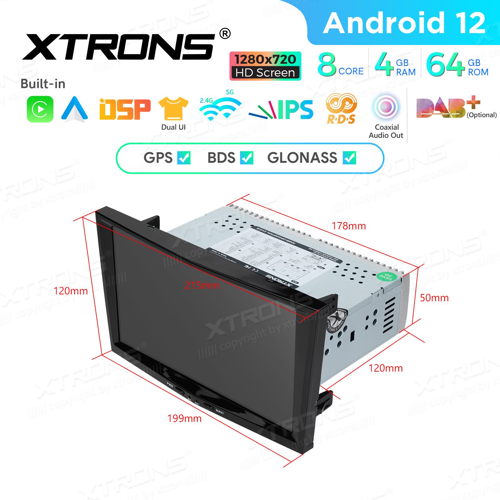 Opel Astra | Zafira | Meriva | Vectra (2004-2012) mudelipõhine Android 12 GPS autoraadio ja multimeedia keskus