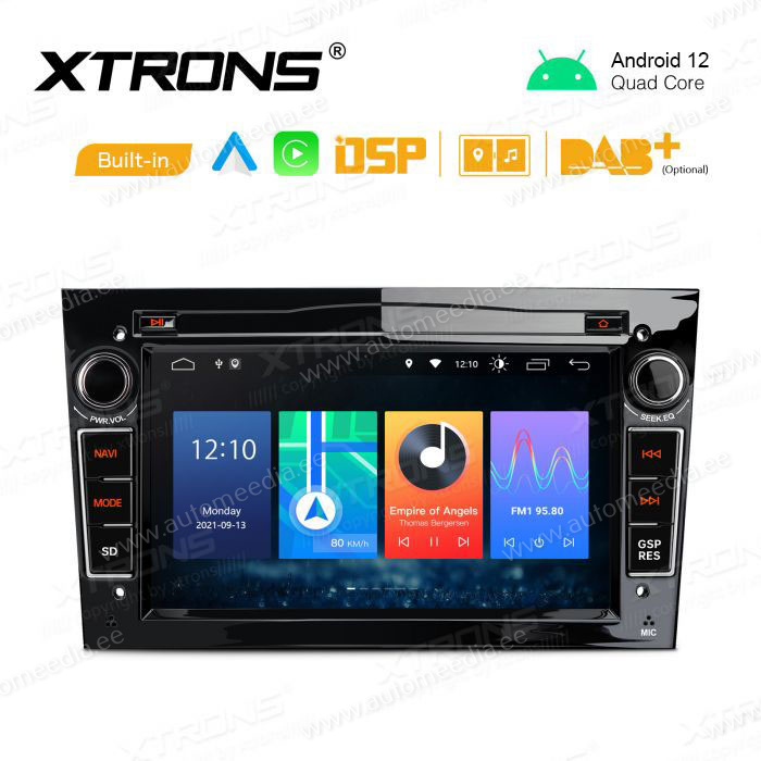 Opel Astra | Zafira | Meriva | Vectra (2004-2012) Android 12 auto GPS radio ja multimedia näyttösoitin