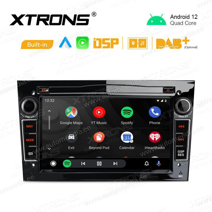 Opel Astra | Zafira | Meriva | Vectra (2004-2012) mudelipõhine Android 12 GPS autoraadio ja multimeedia keskus