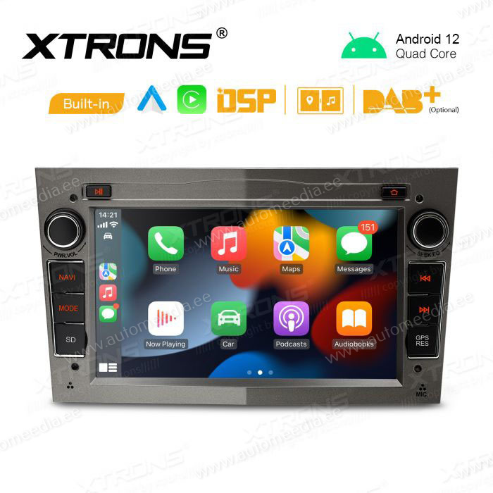 Opel Astra | Zafira | Meriva | Vectra (2004-2012) mudelipõhine Android 12 GPS autoraadio ja multimeedia keskus