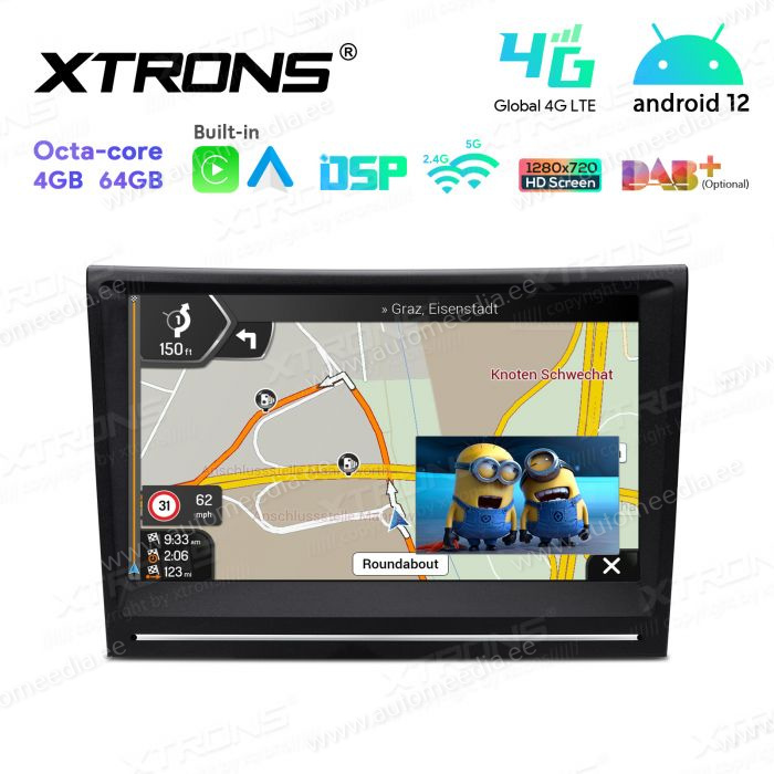 Porsche 911 | Cayman | Boxter (2005-2012) mudelipõhine Android 12 GPS autoraadio ja multimeedia keskus