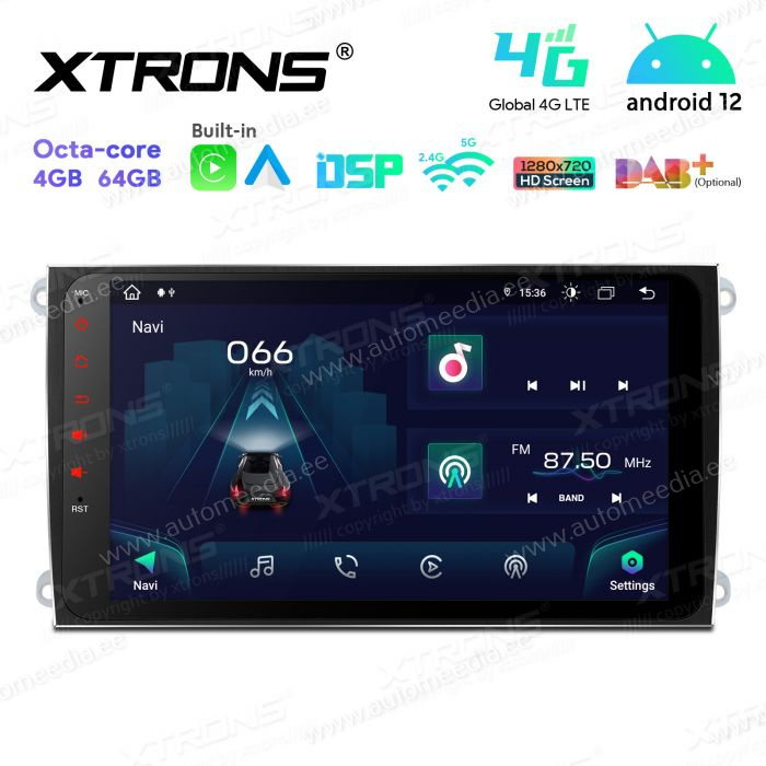 Porsche Cayenne (2003-2010) Android 12  | GPS auto radio un multimediju centrs