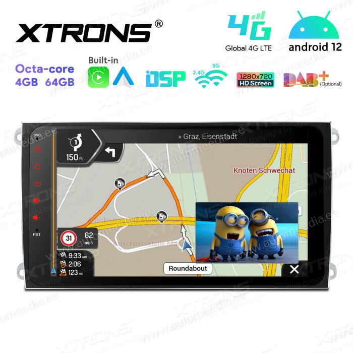 Porsche Cayenne (2003-2010) mudelipõhine Android 12 GPS autoraadio ja multimeedia keskus