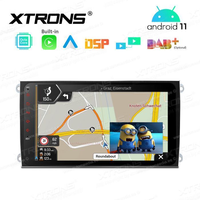 Porsche Cayenne (2003-2010) mudelipõhine Android 11 GPS autoraadio ja multimeedia keskus