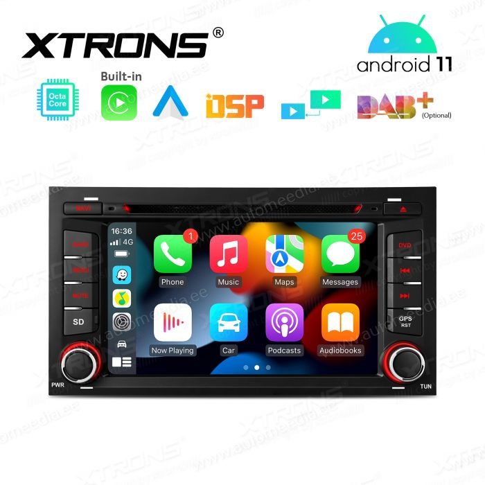 Seat Leon (2012-2019) mudelipõhine Android 12 GPS autoraadio ja multimeedia keskus