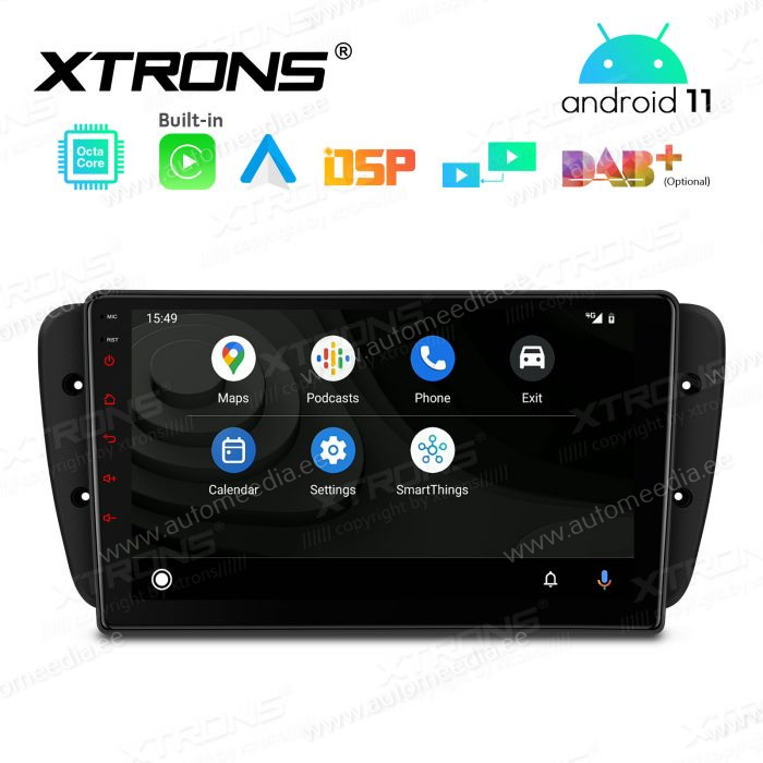 Seat Ibiza (2008-2014) mudelipõhine Android 12 GPS autoraadio ja multimeedia keskus