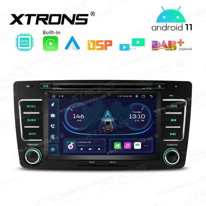 Skoda Octavia | Yeti (2008-2013) Android 12  | GPS auto radio un multimediju centrs