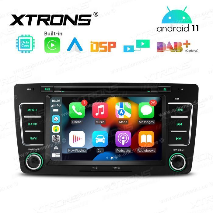 Skoda Octavia | Yeti (2008-2013) mudelipõhine Android 11 GPS autoraadio ja multimeedia keskus