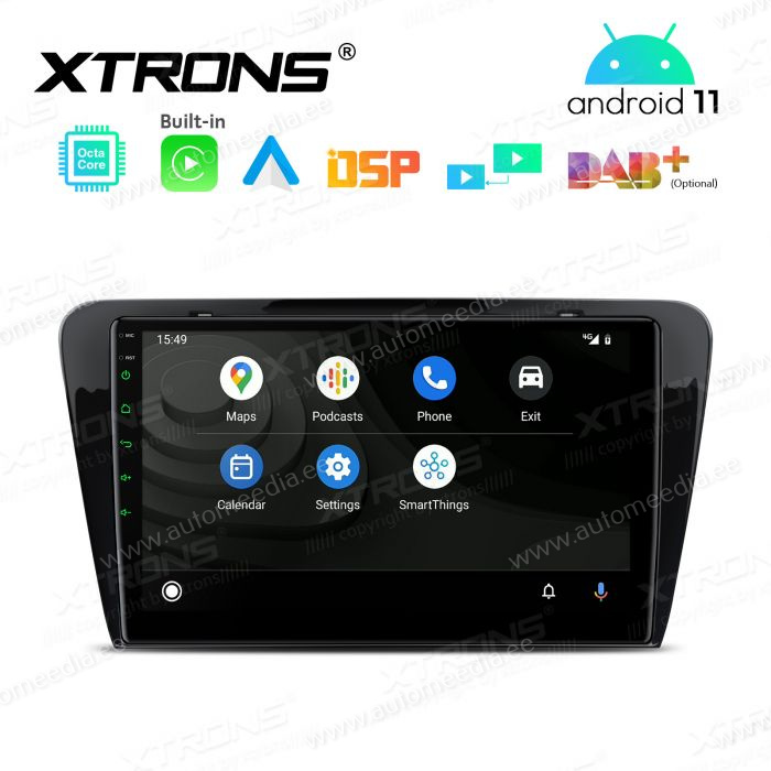 Skoda Octavia (2014-2016) mudelipõhine Android 12 GPS autoraadio ja multimeedia keskus