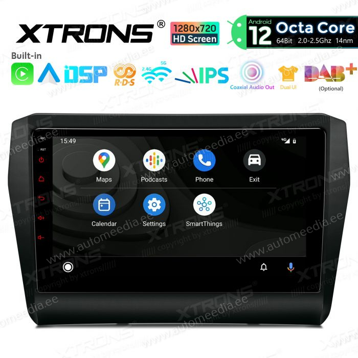 Suzuki Swift (2017-2022) mudelipõhine Android 12 GPS autoraadio ja multimeedia keskus