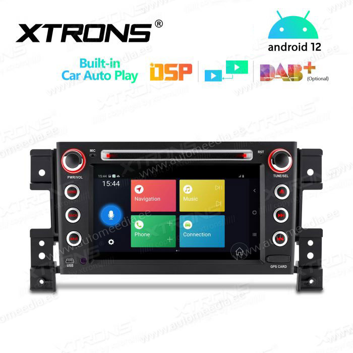 Suzuki Vitara (2005-2013) mudelipõhine Android 12 GPS autoraadio ja multimeedia keskus