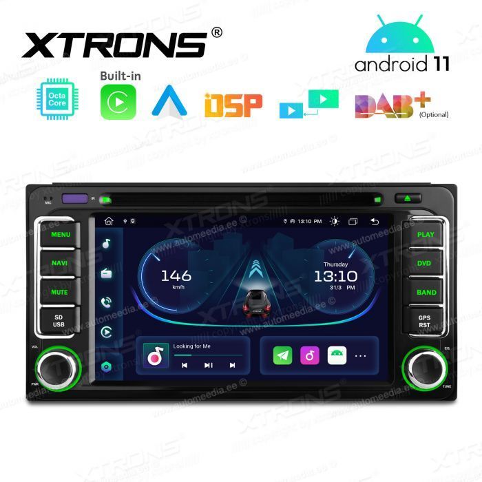 Toyota Hilux (2001-2011) | RAV4 (2000-2005) | LC100 Android 11 Car Multimedia Player with GPS Navigation