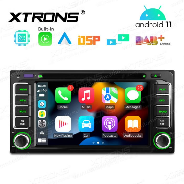 Toyota Hilux (2001-2011) | RAV4 (2000-2005) | LC100 mudelipõhine Android 12 GPS autoraadio ja multimeedia keskus