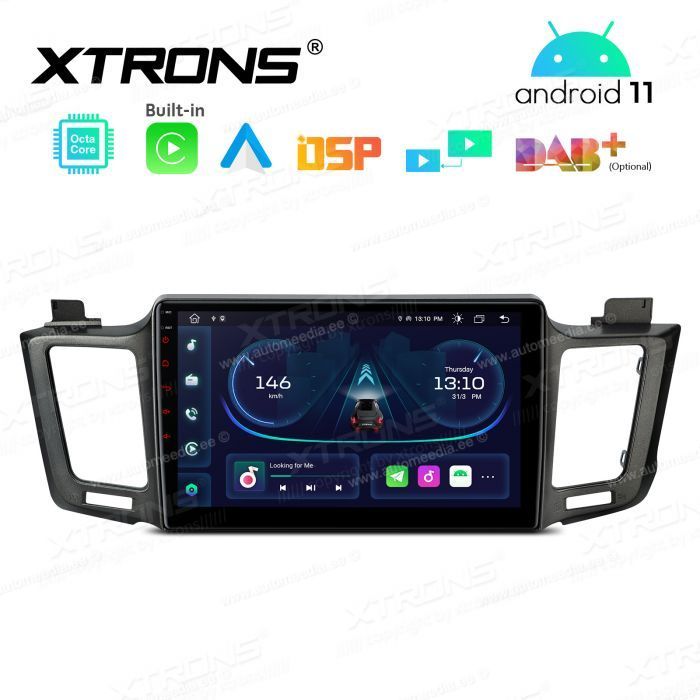 Toyota RAV4 (2013-2017) Android 11 Car Multimedia Player with GPS Navigation