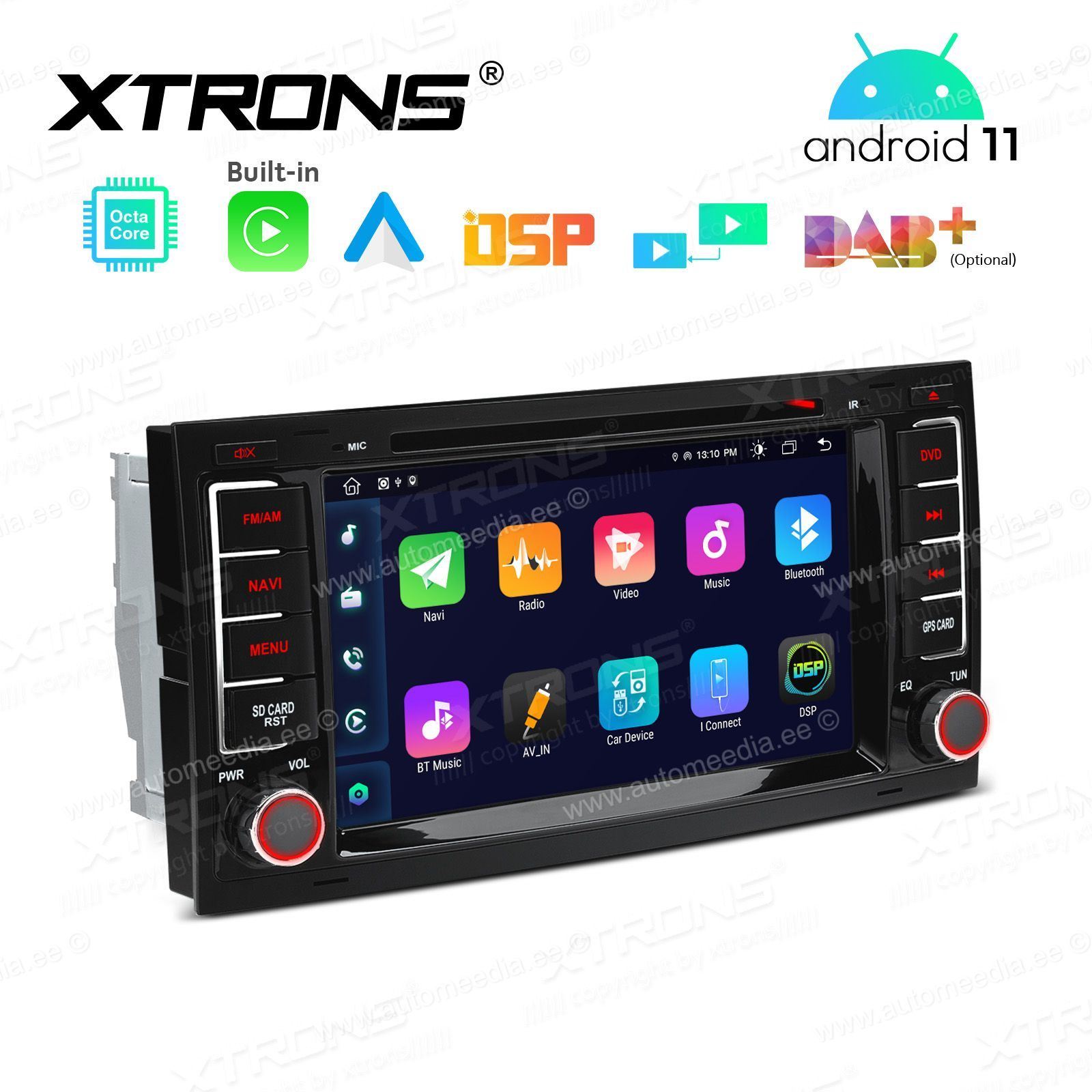 VW Touareg | Multivan | Transporter | (2004-2010) mudelipõhine Android 11 GPS autoraadio ja multimeedia keskus