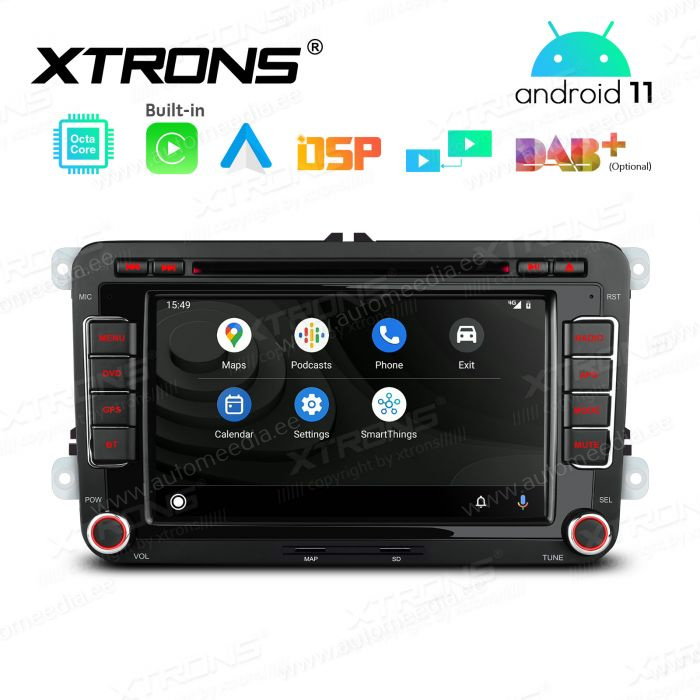 VW Passat B6 | B7 | Multivan | Transporter T5 | T6 | Amarok | Tiguan | Touran | Sharan mudelipõhine Android 12 GPS autoraadio ja multimeedia keskus