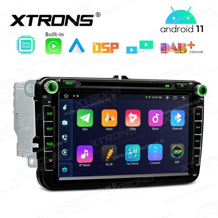 VW Passat B6 | B7 | Multivan | Transporter T5 | T6 | Amarok | Tiguan | Touran | Sharan mudelipõhine Android 11 GPS autoraadio ja multimeedia keskus