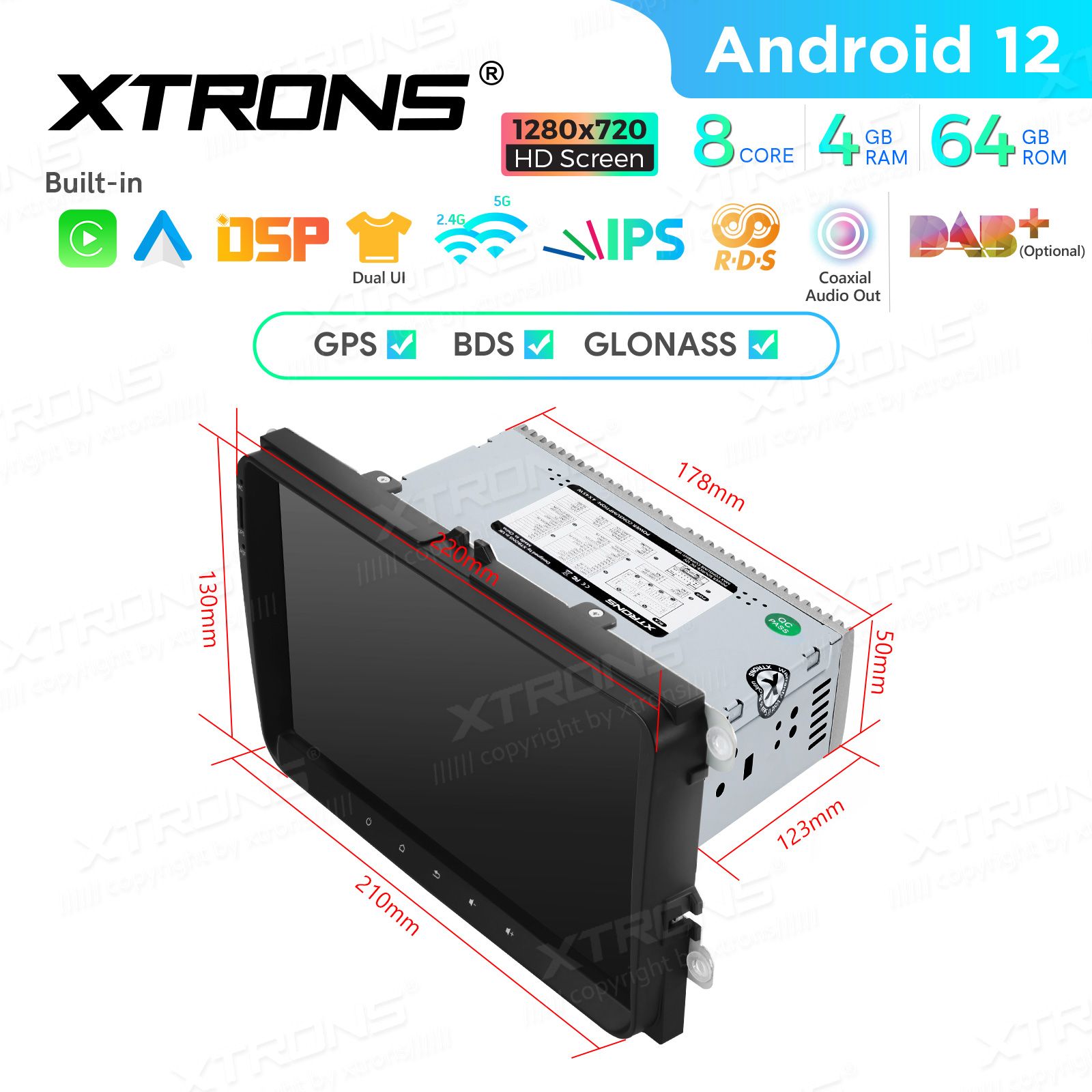 VW Passat B6 | B7 | Multivan | Transporter T5 | T6 | Amarok | Tiguan | Touran | Sharan mudelipõhine Android 12 GPS autoraadio ja multimeedia keskus