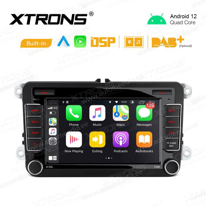 VW Passat B6 | B7 | Multivan | Transporter T5 | T6 | Amarok | Tiguan | Touran | Sharan mudelipõhine Android 12 GPS autoraadio ja multimeedia keskus