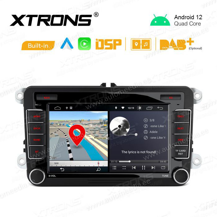 VW Passat B6 | B7 | Multivan | Transporter T5 | T6 | Amarok | Tiguan | Touran | Sharan mudelipõhine Android 12 GPS autoraadio ja multimeedia keskus